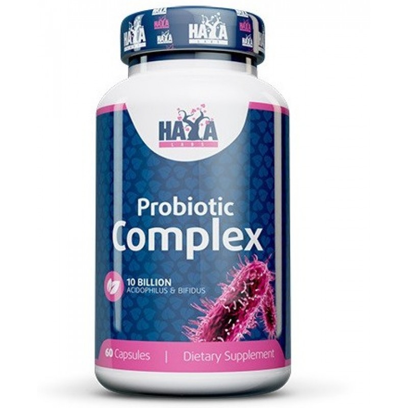 Haya Labs Probiootikumide kompleks 10 miljardit 60 kapslit